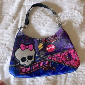 Multicolored monster high bag